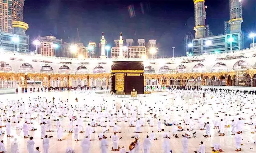 മസ്ജിദുൽ ഹറാമിലെ തീർഥാടകരുടെ എണ്ണം 30 ലക്ഷം കവിഞ്ഞു മസ്ജിദുൽ ഹറാമിലെ തീർഥാടകരുടെ എണ്ണം 30 ലക്ഷം കവിഞ്ഞു