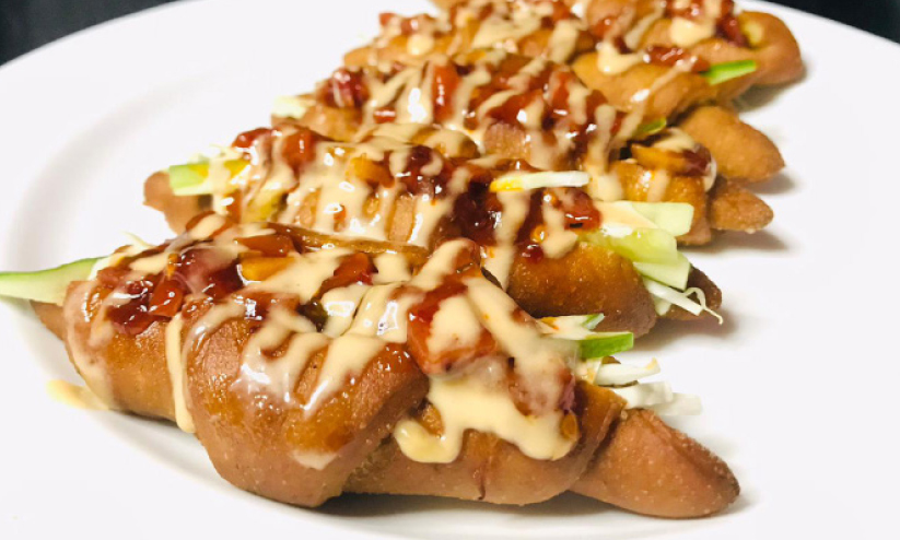 Chicken Palak Croissant Chicken Palak Croissant