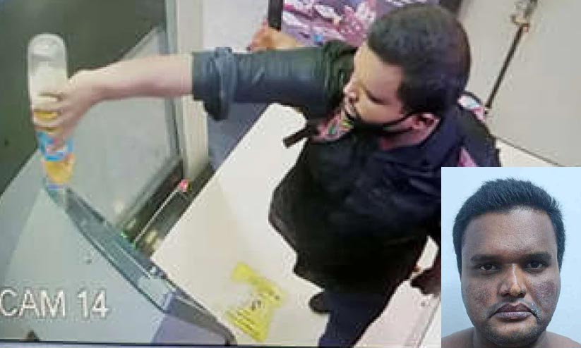 പെട്രോൾ ഒഴിച്ച് എ.ടി.എം കത്തിച്ച പൂഞ്ഞാർ സ്വദേശി പിടിയിൽ പെട്രോൾ ഒഴിച്ച് എ.ടി.എം കത്തിച്ച പൂഞ്ഞാർ സ്വദേശി പിടിയിൽ