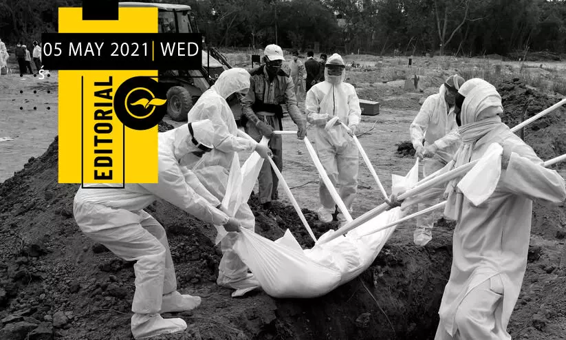 കോ​​വി​​ഡ്​ മ​​ര​​ണ​​ങ്ങ​​ള​​ല്ലി​​ത്​; കൂ​​ട്ട​​ക്കു​​രു​​തി