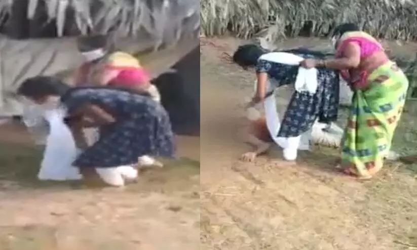 Video Shows Teen Trying To Give Water To Covid Positive Father, Stopped By Mother Video Shows Teen Trying To Give Water To Covid Positive Father, Stopped By Mother