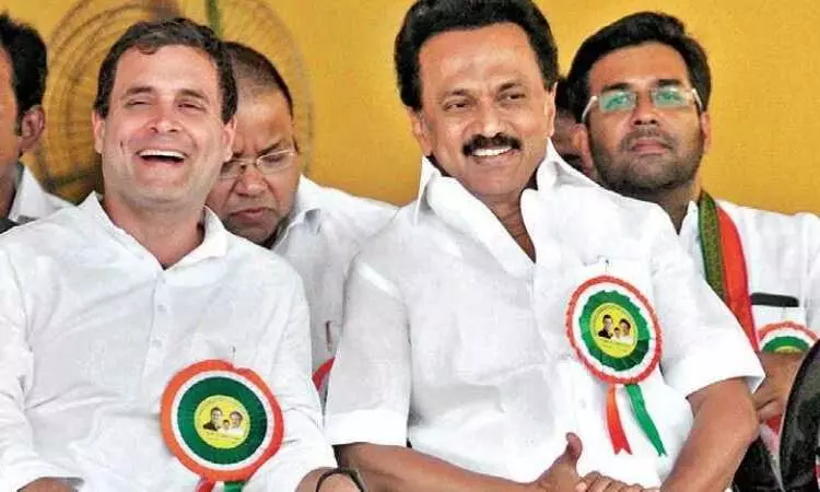 25ൽ 18ഉം വിജയിച്ചു, കൂടെ ഒരു ലോക്സഭ സീറ്റും; തമിഴ്നാട്ടിൽ മികച്ച സ്ട്രൈക്ക് റേറ്റുമായി കോൺഗ്രസ് 25ൽ 18ഉം വിജയിച്ചു, കൂടെ ഒരു ലോക്സഭ സീറ്റും; തമിഴ്നാട്ടിൽ മികച്ച സ്ട്രൈക്ക് റേറ്റുമായി കോൺഗ്രസ്