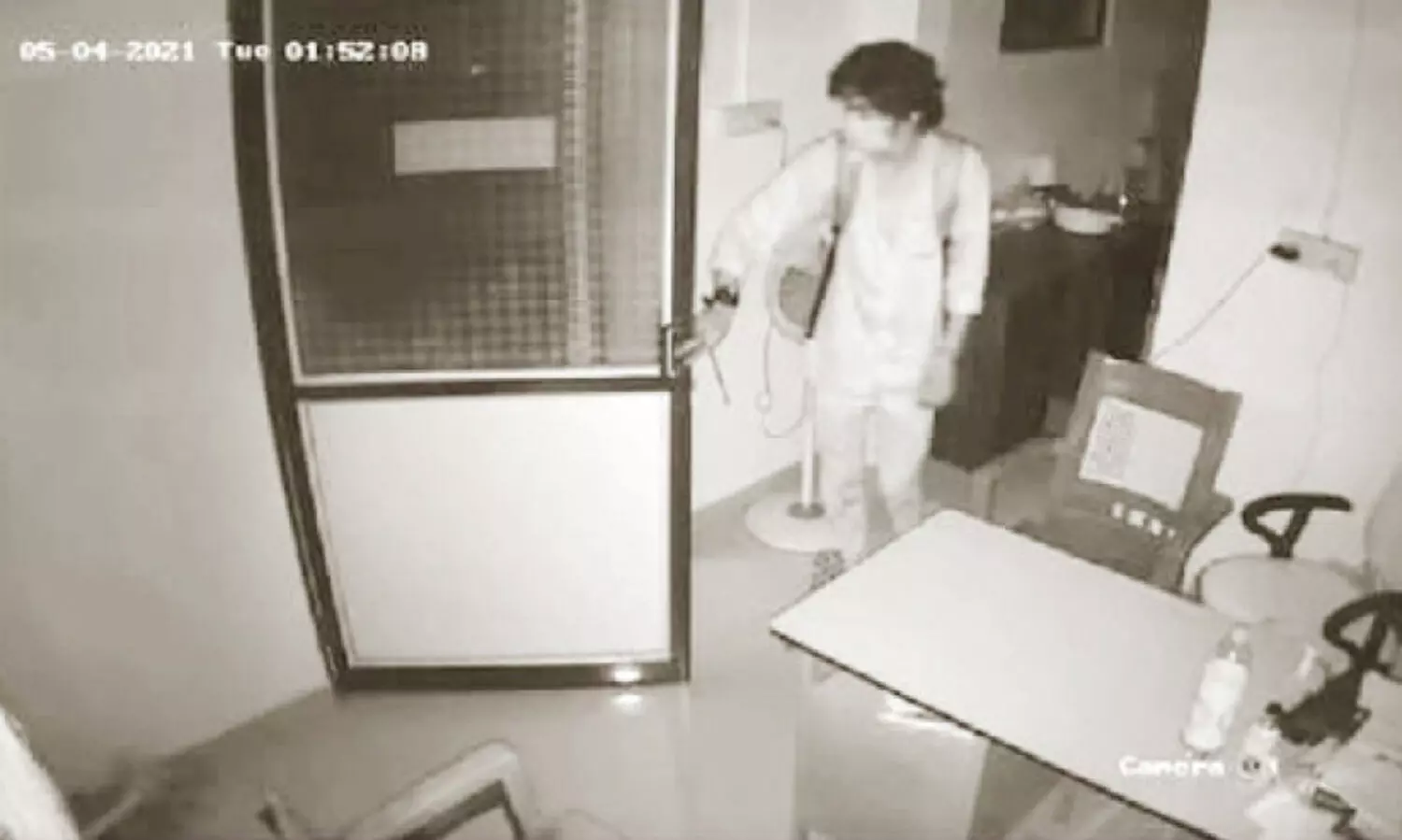 thief in cctv
