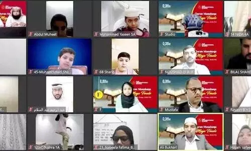 അ​ലി​ഫ് റ​മ​ദാ​ൻ കാ​മ്പ​യി​ന് ഖു​ർ​ആ​ൻ മു​സാ​ബ​ഖ​യോ​ടെ സ​മാ​പ​നം