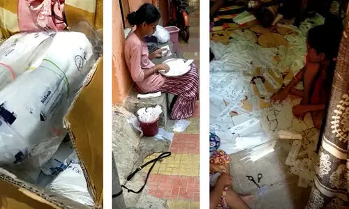 കോവിഡ്​ ടെസ്​റ്റിനുള്ള കിറ്റുകളൊരുക്കുന്നത്​ വൃത്തിഹീനമായ സാഹചര്യത്തിൽ; വിഡിയോ പുറത്ത്​: അപകടമെന്ന്​ ആരോഗ്യവകുപ്പ്​