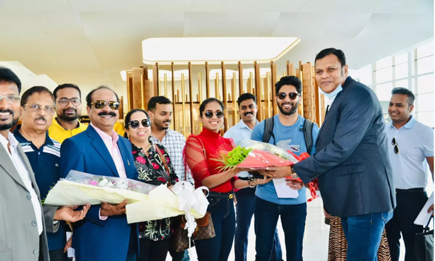 40 ലക്ഷം രൂപ മുടക്ക്​​; വിലക്കിനിടയിലും മലയാളി കുടുംബം സ്വകാര്യ ജെറ്റിൽ ദുബൈയിൽ