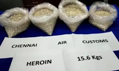 ചെന്നൈ വിമാനത്താവളത്തിൽ നൂ​റുകോടിയുടെ മയക്കുമരുന്ന്​ വേട്ട; രണ്ടുപേർ പിടിയിൽ