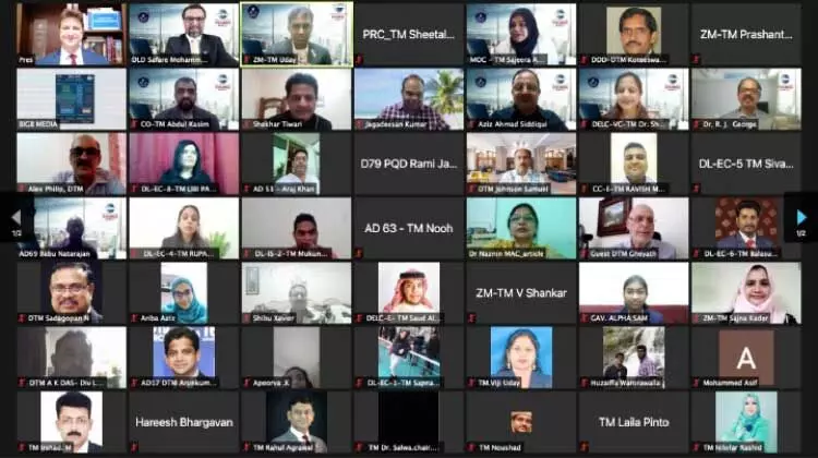 ടോ​സ്​​റ്റ്​​ മാ​സ്​​റ്റേ​ഴ്സ് സം​യു​ക്ത ഡി​വി​ഷ​ന്‍ വാ​ര്‍ഷി​ക സ​മ്മേ​ള​നം സ​മാ​പി​ച്ചു