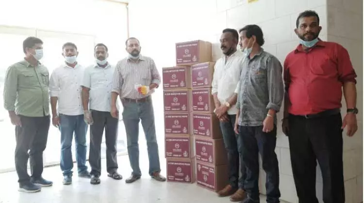 ഒ.എൻ.സി.പി ഹെൽപ് ഡെസ്ക്കിന് സഹായവുമായി മലബാർ ഗോൾഡ് ഒ.എൻ.സി.പി ഹെൽപ് ഡെസ്ക്കിന് സഹായവുമായി മലബാർ ഗോൾഡ്