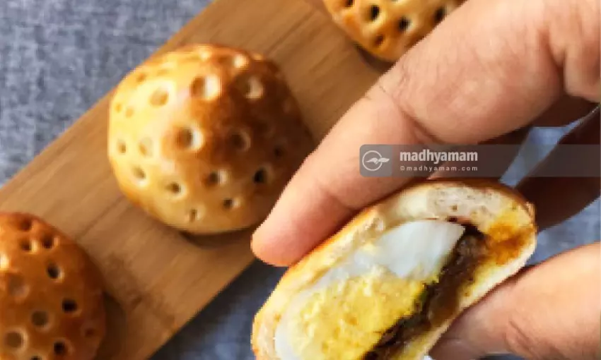 masala egg bun