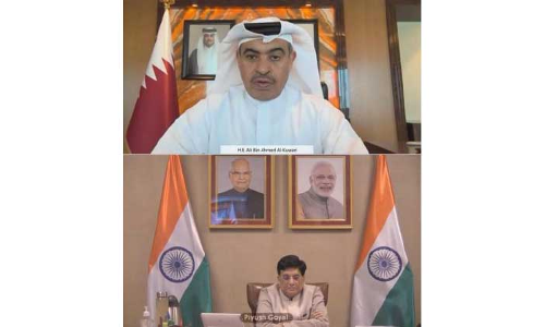 വ്യാപാര വാണിജ്യ ബന്ധം ശക്തി​പ്പെടുത്താൻ ഇന്ത്യയും ഖത്തറും