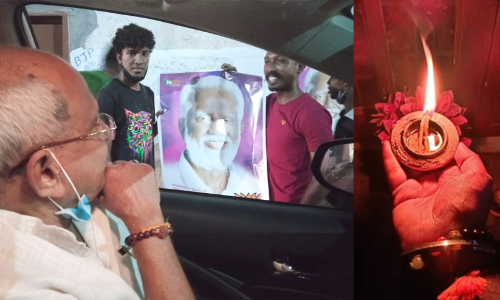 വിജയദിനത്തിൽ ദീപം തെളിച്ച്​ ബി.ജെ.പിയെ വെട്ടിലാക്കി​ ഒ. രാജഗോപാൽ