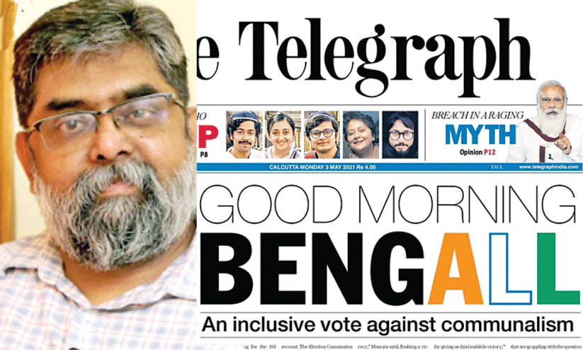 telegraph editor R Rajagopal telegraph editor R Rajagopal