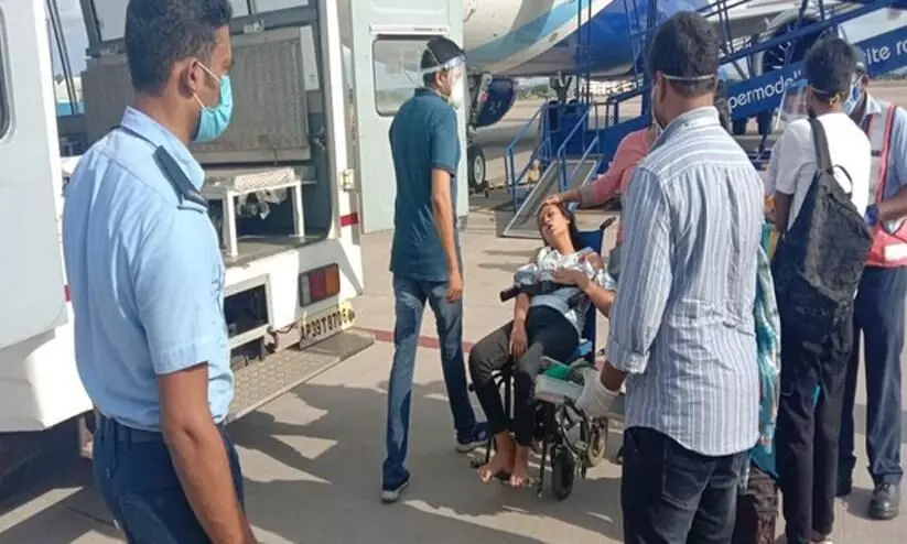 Andhra Pradesh Indigo flight makes emergency landing at Gannavaram airport after passenger falls ill
