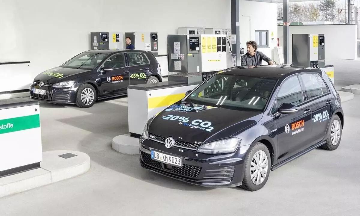 VW, Bosch, Shell develop renewable petrol with