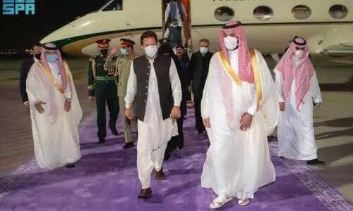പാകിസ്​താൻ പ്രധാനമന്ത്രിയുടെ സൗദി സന്ദർശനം
