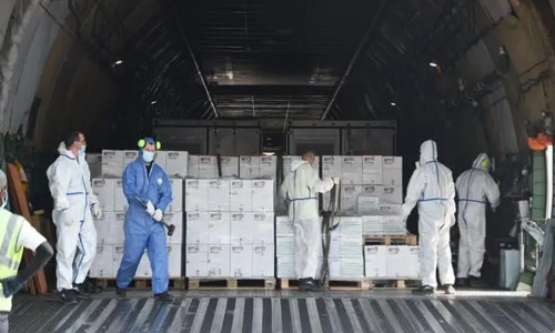 ലോകരാജ്യങ്ങളുടെ സഹായം തുടരുന്നു; ബ്രിട്ടന്റെ ഓക്‌സിജന്‍ ജനറേറ്ററുകളും വെന്റിലേറ്ററുകളും ഇന്ത്യയില്‍