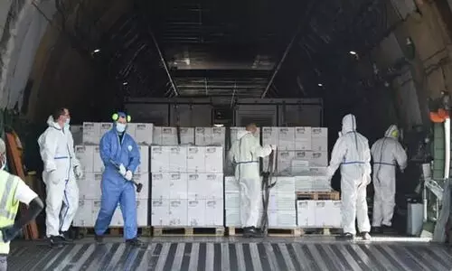 ലോകരാജ്യങ്ങളുടെ സഹായം തുടരുന്നു; ബ്രിട്ടന്റെ ഓക്‌സിജന്‍ ജനറേറ്ററുകളും വെന്റിലേറ്ററുകളും ഇന്ത്യയില്‍