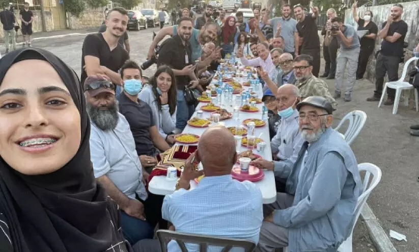 people of shaikh jarrah fasting breaks