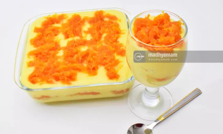 carrot halwa pudding
