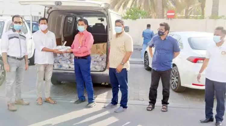 ദുരിത നാളുകളിൽ കൈത്താങ്ങായി മൈത്രി ബഹ്റൈൻ ദുരിത നാളുകളിൽ കൈത്താങ്ങായി മൈത്രി ബഹ്റൈൻ