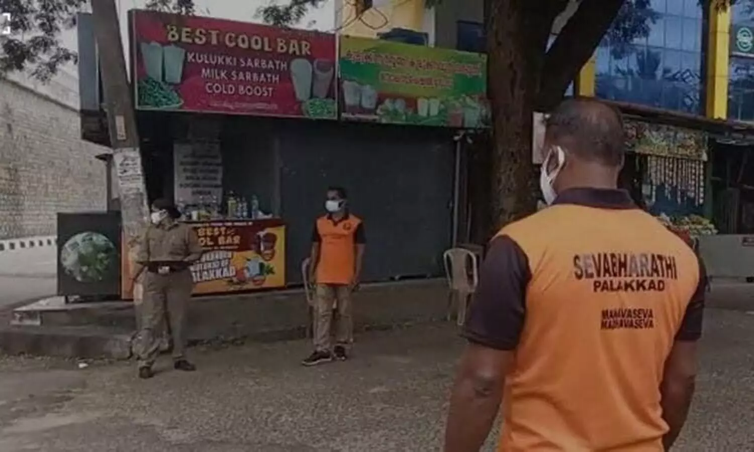 പാലക്കാട് വാഹന പരിശോധനക്ക്​ സേവഭാരതി;  വിവാദമായപ്പോൾ പിൻമാറി