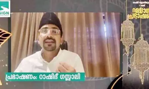 റമദാൻകൊണ്ട് വിജയിച്ചവരിൽ ഉൾപ്പെടാൻ ശ്രമിക്കുക –റാഷിദ്‌ ഗസാലി