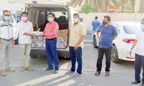 ദു​രി​ത നാ​ളു​ക​ളി​ൽ കൈ​ത്താ​ങ്ങാ​യി മൈ​ത്രി ബ​ഹ്റൈ​ൻ