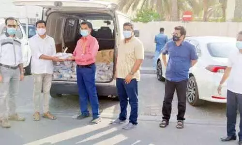 ദു​രി​ത നാ​ളു​ക​ളി​ൽ കൈ​ത്താ​ങ്ങാ​യി മൈ​ത്രി ബ​ഹ്റൈ​ൻ