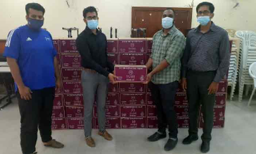 മലബാർ ഗോൾഡ്–യൂത്ത് ഫോറം ഭക്ഷ്യകിറ്റ് വിതരണം