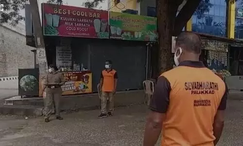 പാലക്കാട് വാഹന പരിശോധനക്ക്​ സേവഭാരതി;  വിവാദമായപ്പോൾ പിൻമാറി