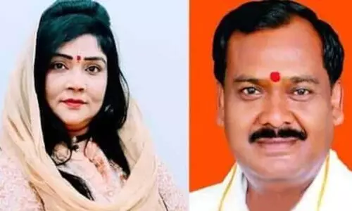 യു.പിയിൽ ബി.ജെ.പി എം.എൽ.എയുടെ ഭാര്യക്കും രക്ഷയില്ല; ആശുപത്രി വരാന്തയിൽ കാത്തുകിടന്നത്​ മണിക്കൂറുകൾ