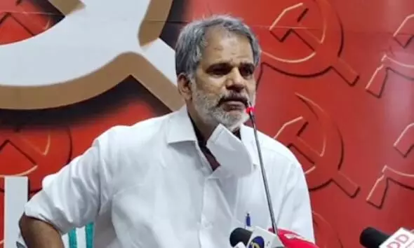 ബംഗാളില്‍ മമത നടപ്പാക്കുന്ന അക്രമ രാഷ്ട്രീയത്തിന്‍റെ തനിപ്പകർപ്പാണ്​ ത്രിപുരയില്‍ ബിജെപിയും നടത്തുന്നത്‌ -സി.പി.എം