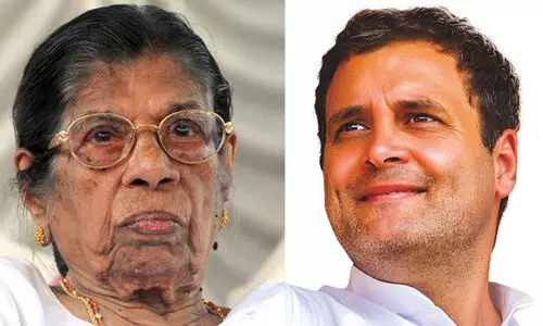 ഗൗരിയമ്മ ഒരു പ്രചോദനമായി അവശേഷിക്കുന്നു​ - രാഹുൽ ഗാന്ധി