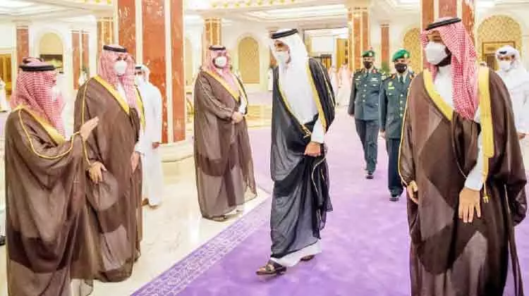 ഖത്തർ-സൗദി ബന്ധം കൂടുതൽ ശക്തമാകുന്നു ഖത്തർ-സൗദി ബന്ധം കൂടുതൽ ശക്തമാകുന്നു