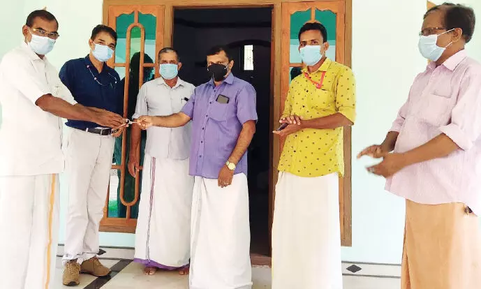 DySP gave his house to covid patients