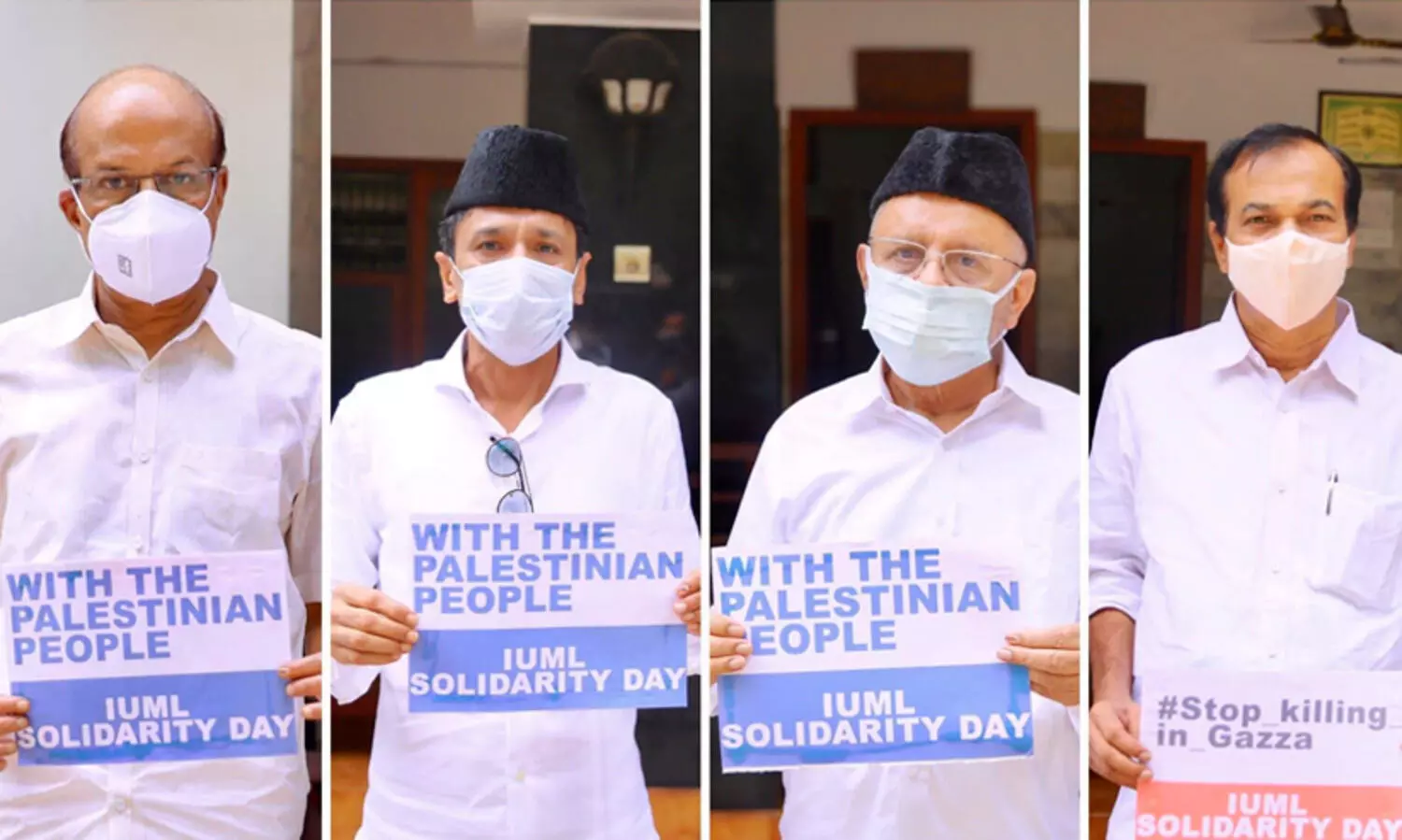 ഇന്ത്യ ഫലസ്തീനെ പിന്തുണയ്ക്കണം: വീടുകളില്‍ ഐക്യദാര്‍ഢ്യ സംഗമവുമായി ലീഗ്