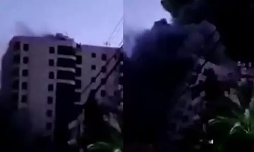 Israel airstrike destroys 13-storey residential building in Gaza