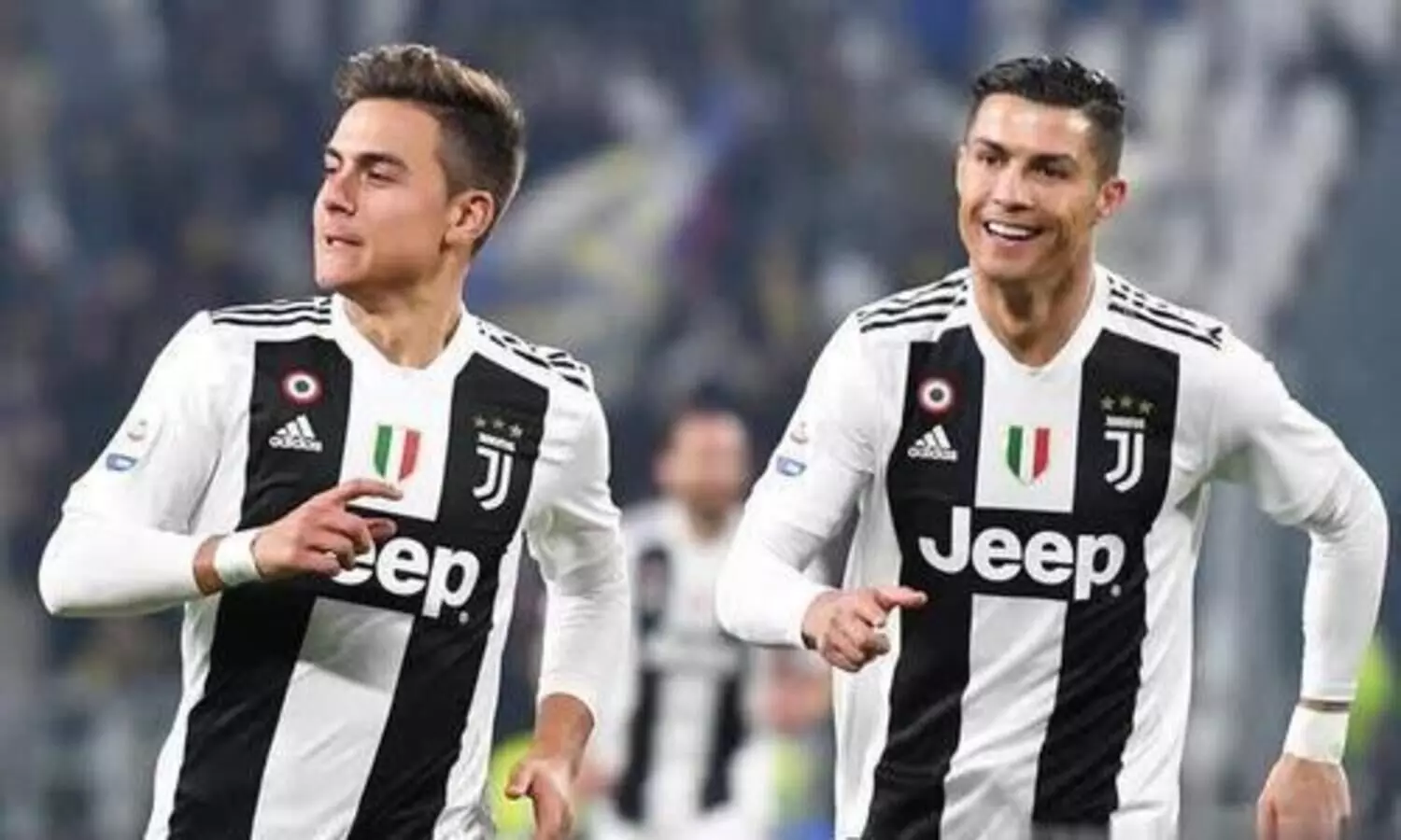 ​ഒരേ മത്സരത്തിൽ യു​വ​ൻ​റ​സ്​ കു​പ്പാ​യ​ത്തി​ൽ സെ​ഞ്ച്വ​റി ഗോ​ളു​ക​ൾ തികച്ച്​ ക്രി​സ്​​റ്റ്യാ​നോ​യും ഡി​ബാ​ല​യും