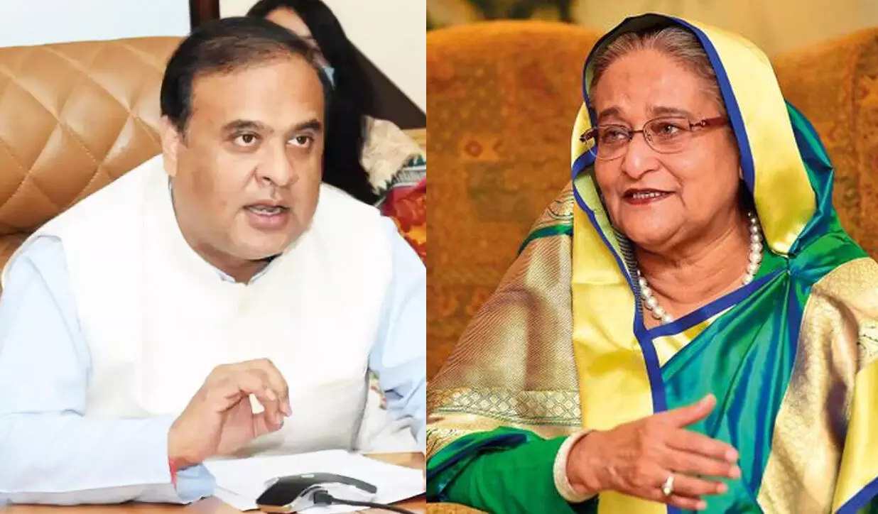 Himanta Biswa Sarma-Sheikh Hasina