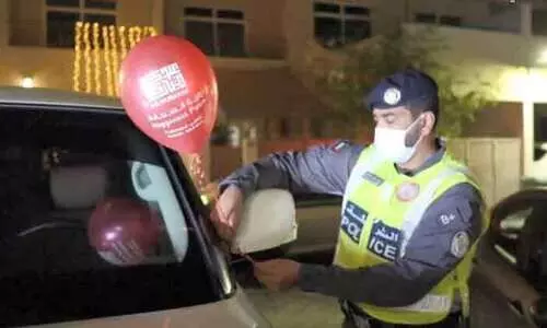 ​സസ്​പെൻസായി പൊലീസി​െൻറ ഹാപ്പിനസ്​ ബലൂൺ