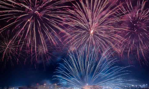 അബൂദബി യാസ് ദ്വീപിൽ രണ്ടു ദിവസം കരിമരുന്നു പ്രയോഗം