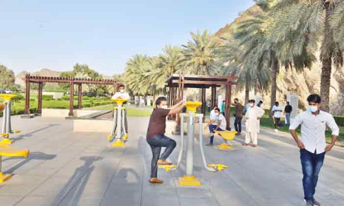 പ​ണ​ച്ചെ​ല​വി​ല്ലാ​തെ വ്യാ​യാ​മ​ത്തി​ന്​ ജിം ​സൗ​ക​ര്യ​മൊ​രു​ക്കി ന​ഗ​ര​സ​ഭ