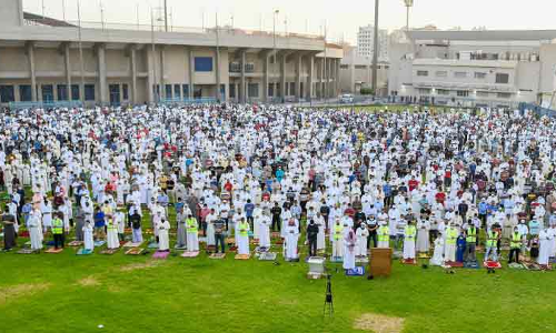 പ​രി​മി​തി​ക​ൾ​ക്കി​ട​യി​ൽ പ്രാ​ർ​ഥ​ന​പ്പെ​രു​ന്നാ​ൾ