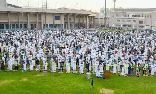 പരിമിതികൾക്കിടയിൽ പ്രാർഥനപ്പെരുന്നാൾ പരിമിതികൾക്കിടയിൽ പ്രാർഥനപ്പെരുന്നാൾ