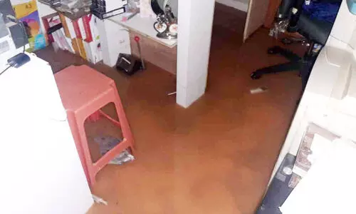 water logging in shops
