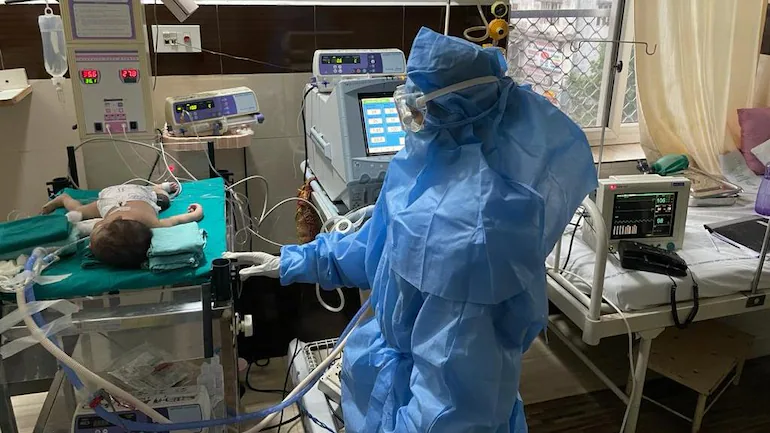 കോവിഡ്​ ബാധിച്ച്​ വെൻറിലേറ്ററിൽ ചികിത്സയിലായിരുന്ന നവജാതശിശു രോഗമുക്​തി നേടി