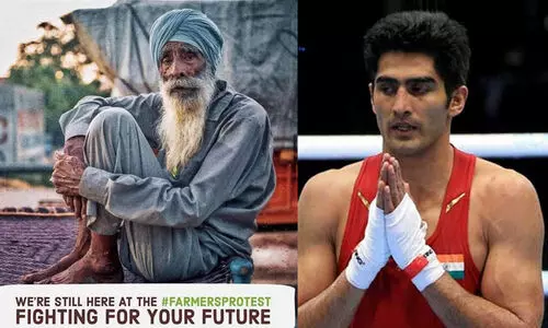 vijender singh farmers protest
