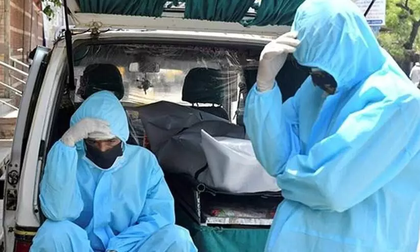 People with PPE Kits