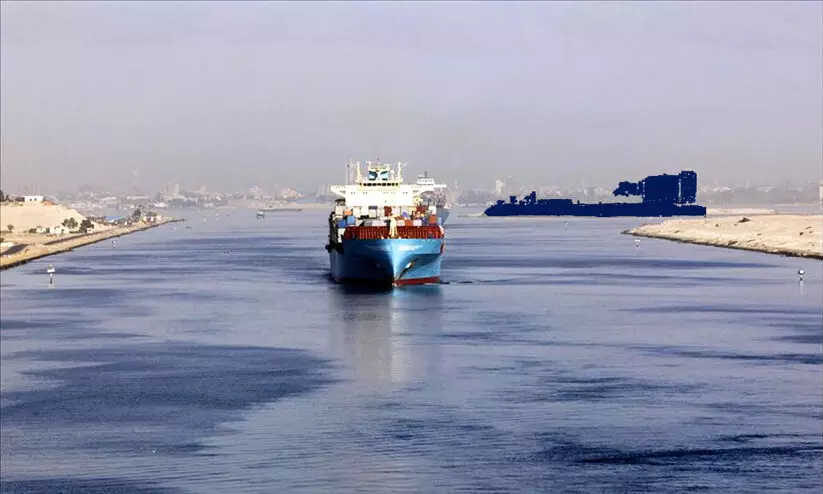 സൂയസ് കനാലിലെ ഇരട്ടപാത വിപുലീകരണത്തിന് തുടക്കമായി